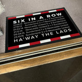 Six In A Row Mackem Doormat