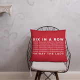 6 In A row SAFC Mackem Cushion