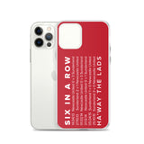 6 In A Row SAFC Macekm iPhone Case