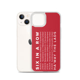 6 In A Row SAFC Macekm iPhone Case