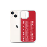6 In A Row SAFC Macekm iPhone Case
