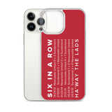 6 In A Row SAFC Macekm iPhone Case