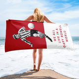 We All Live In A Gary Rowell World SAFC Mackem Towel