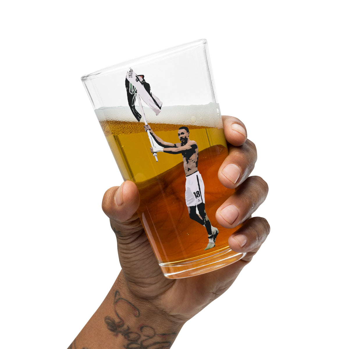 SAFC Wilson Mackem Pint Glass – Mackem Cards