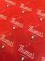 Personalised Stickers for Wrapped Presents