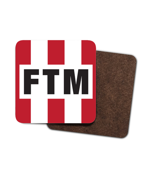 SAFC Home Kit FTM Mackem Single Hardboard Coaster