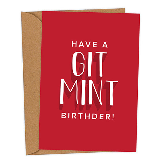 Have A Git Mint Birthder! Mackem Birthday Card