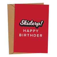 Skiderp! Happy Birthder Mackem Birthday Card