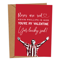 Kevin Phillips Mackem Valentine's card