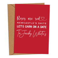 Jacky White's Valentine's card
