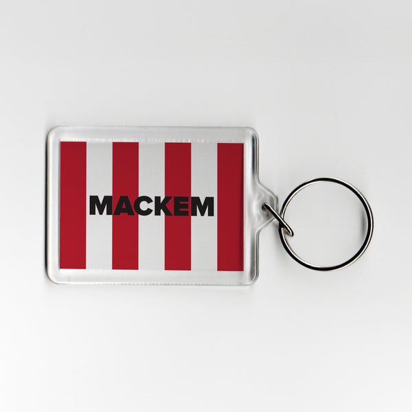 Mackem Mackem Plastic Keyring