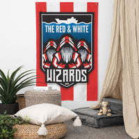 SAFC The red & White Wizards Mackem Flag
