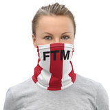 FTM Red & White Stripes Mackem Snood