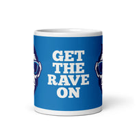 Get The Rave On Blue Monkey Mackem Mug