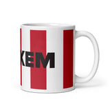 SAFC Mackem Red & White Stripes Mackem Mug